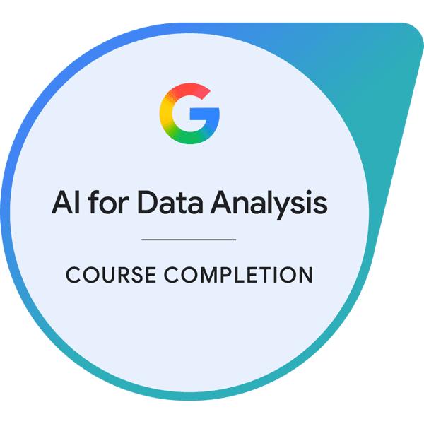 AI for Data Analysis verified badge